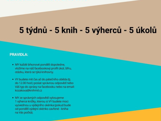 BŘEZEN – MĚSÍC ČTENÁŘŮ