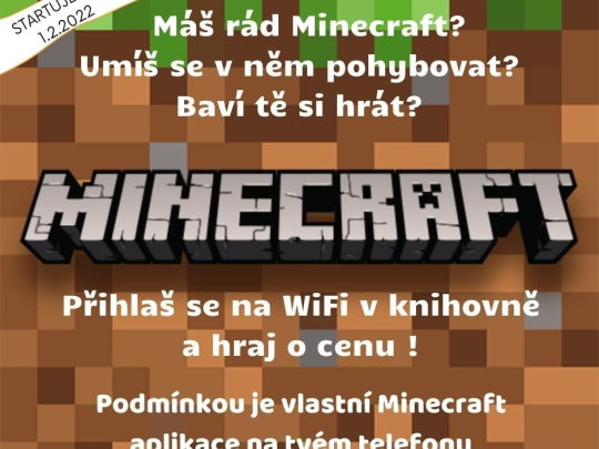 MINECRAFT V KNIHOVNĚ