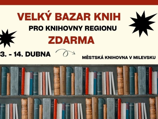 Velký bazar knih pro knihovny regionu